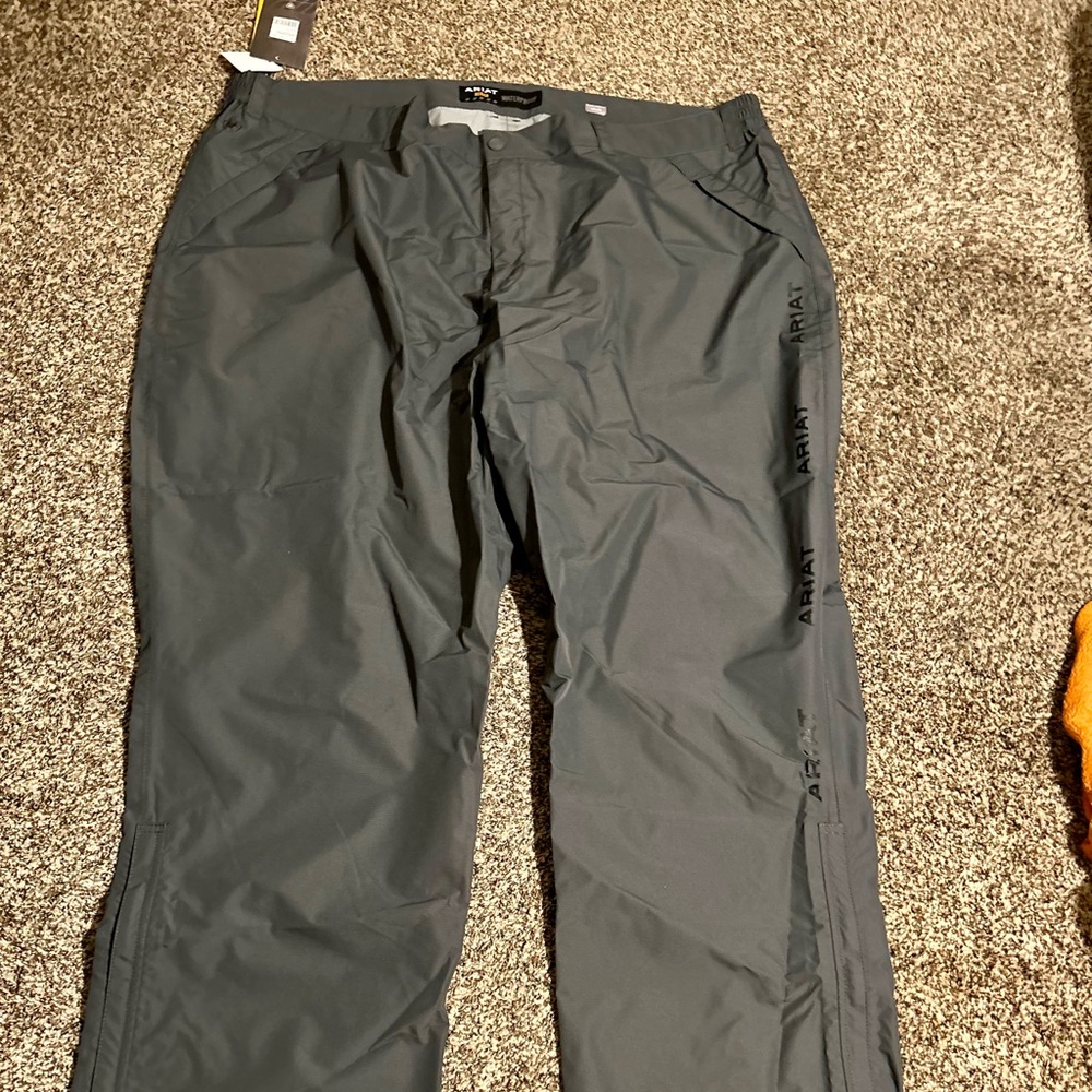 NWT Ariat Rebar waterproof, rip stop pants.  4X